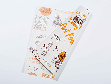 Restaurant Printed Burger Paper